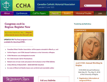 Tablet Screenshot of cchahistory.ca